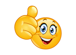 SMILEY thumb up female emoticon