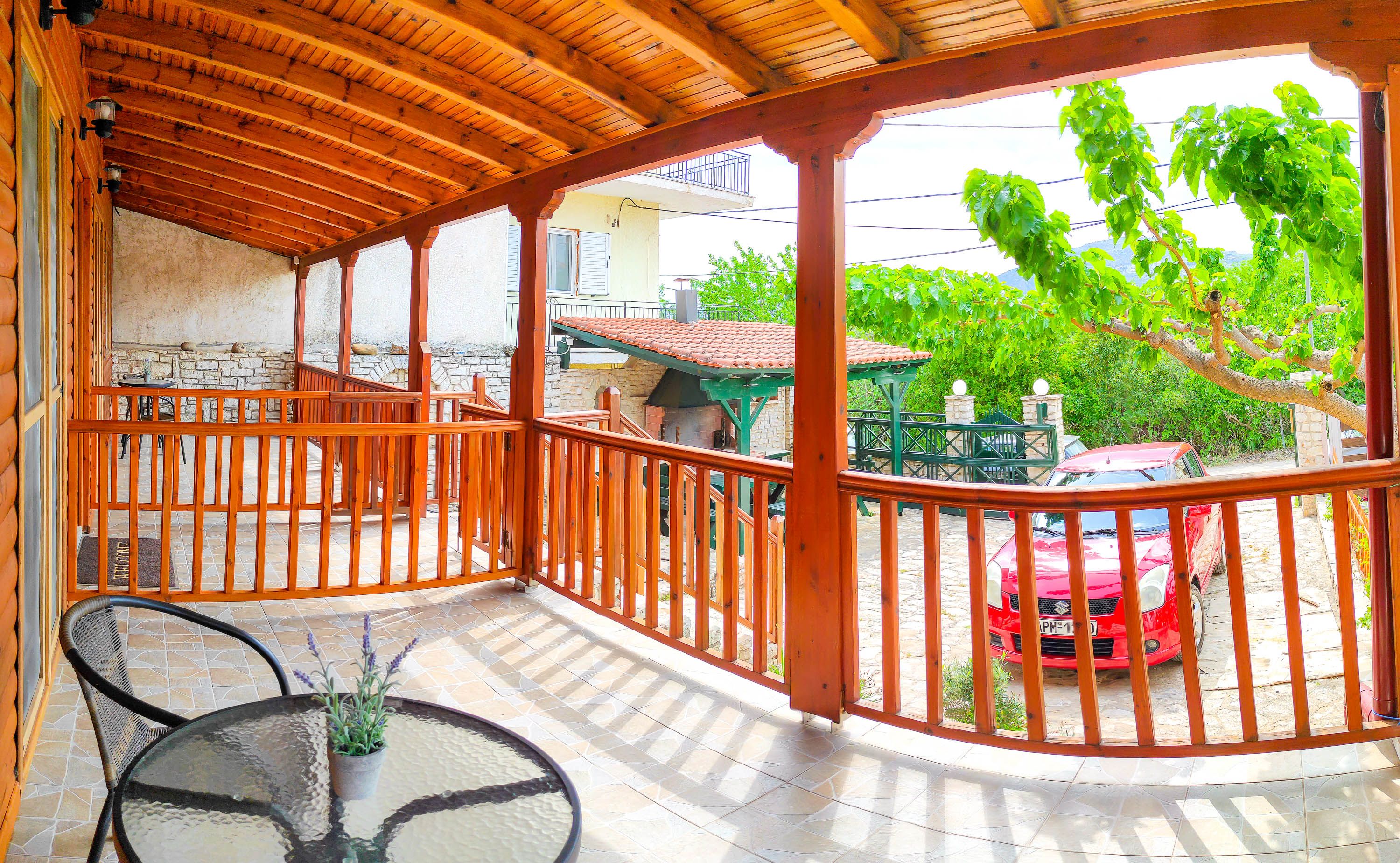 Balcony in each apartment